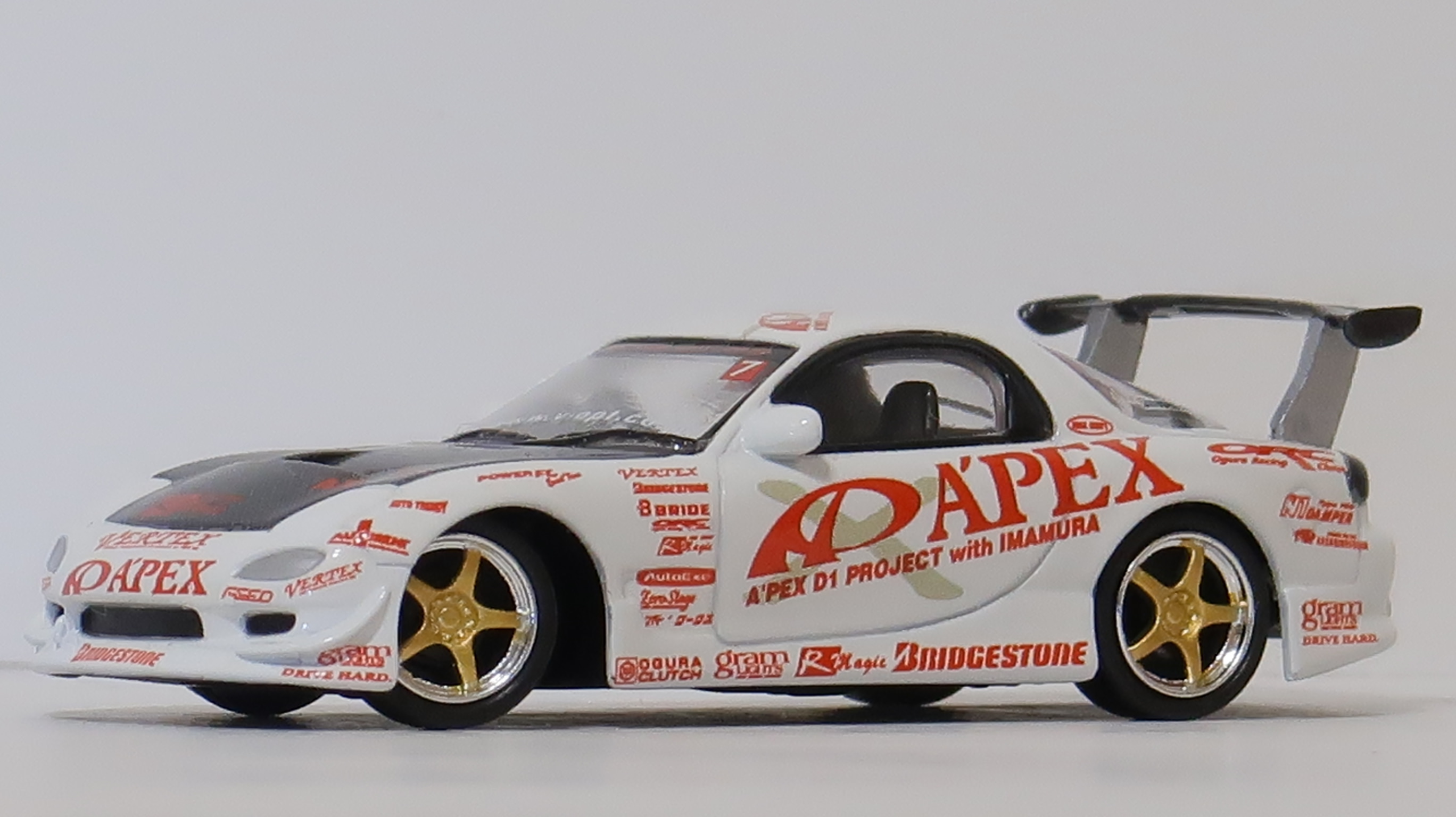 モデルインプレッション】Hotworks 1/64 APEX FD3S (AX75F92+NOS仕様