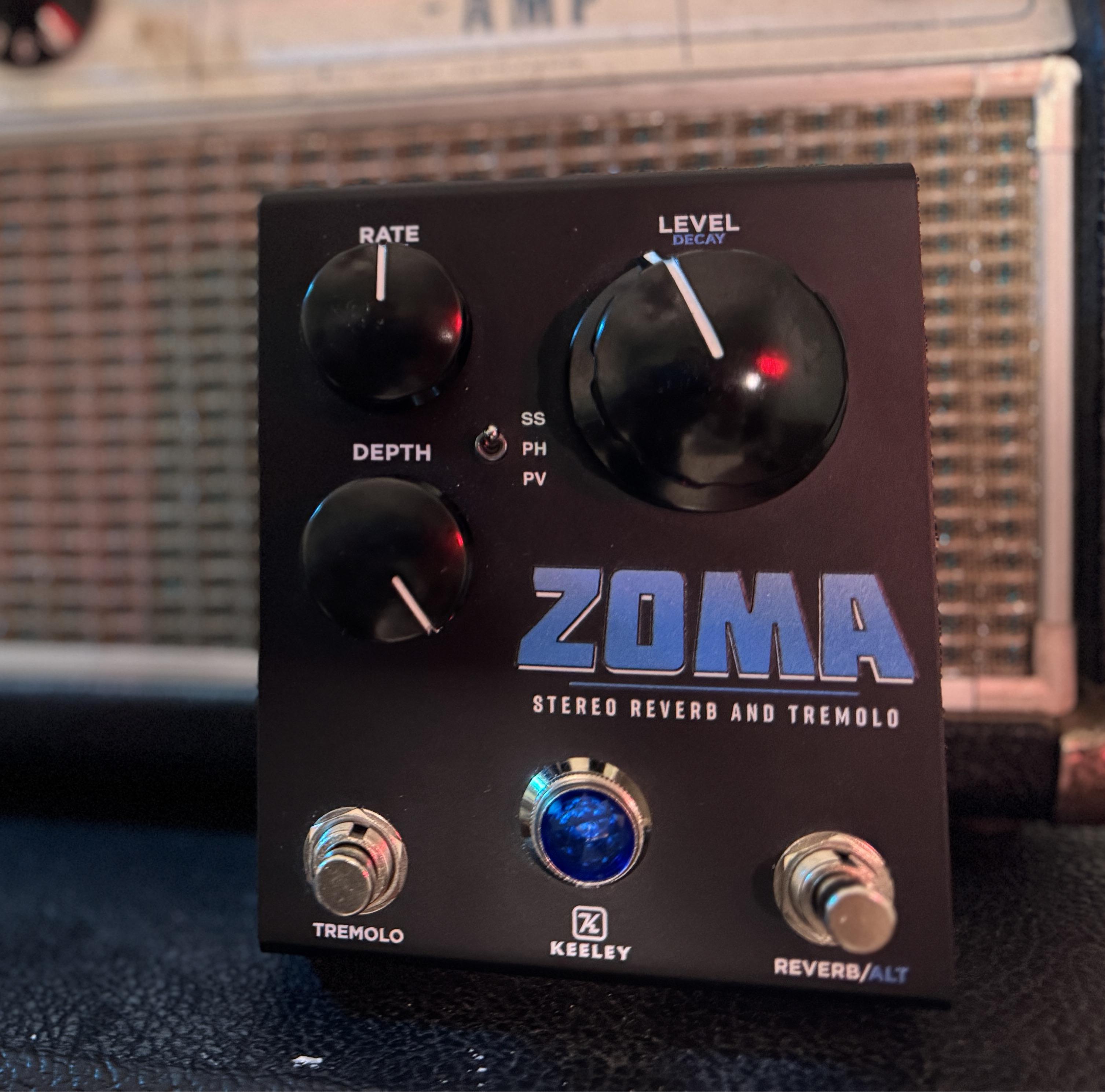 NPD: Keeley ZOMA リバーブとトレモロ : r/guitarpedals