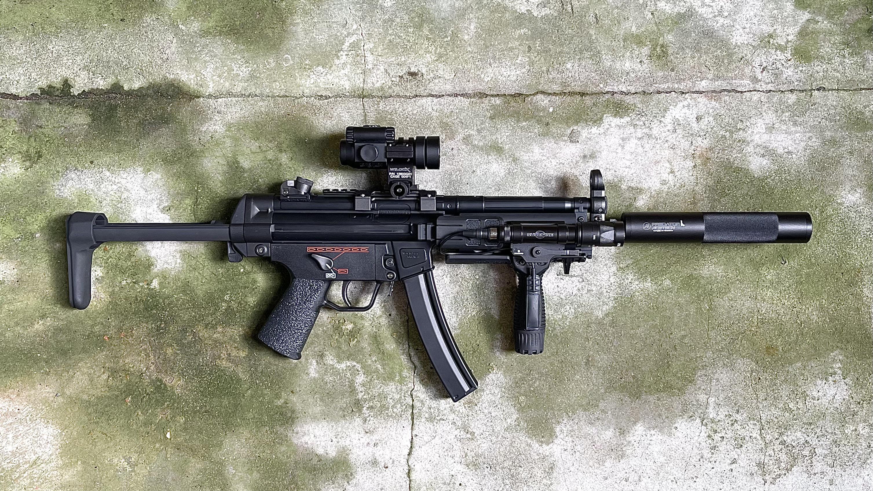Tokyo Marui MP5 RAS custom airsoft build (products in the comments
