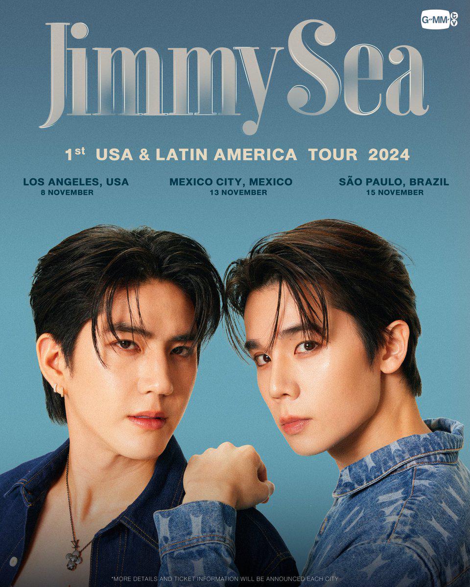 JimmySea 1st USA & LATIN AMERICA TOUR 2024. : r/ThaiBL