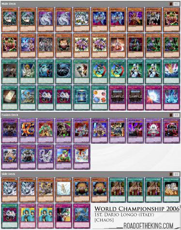 世界選手権デッキ4種 World Championship Decks まとめ 世界選手権