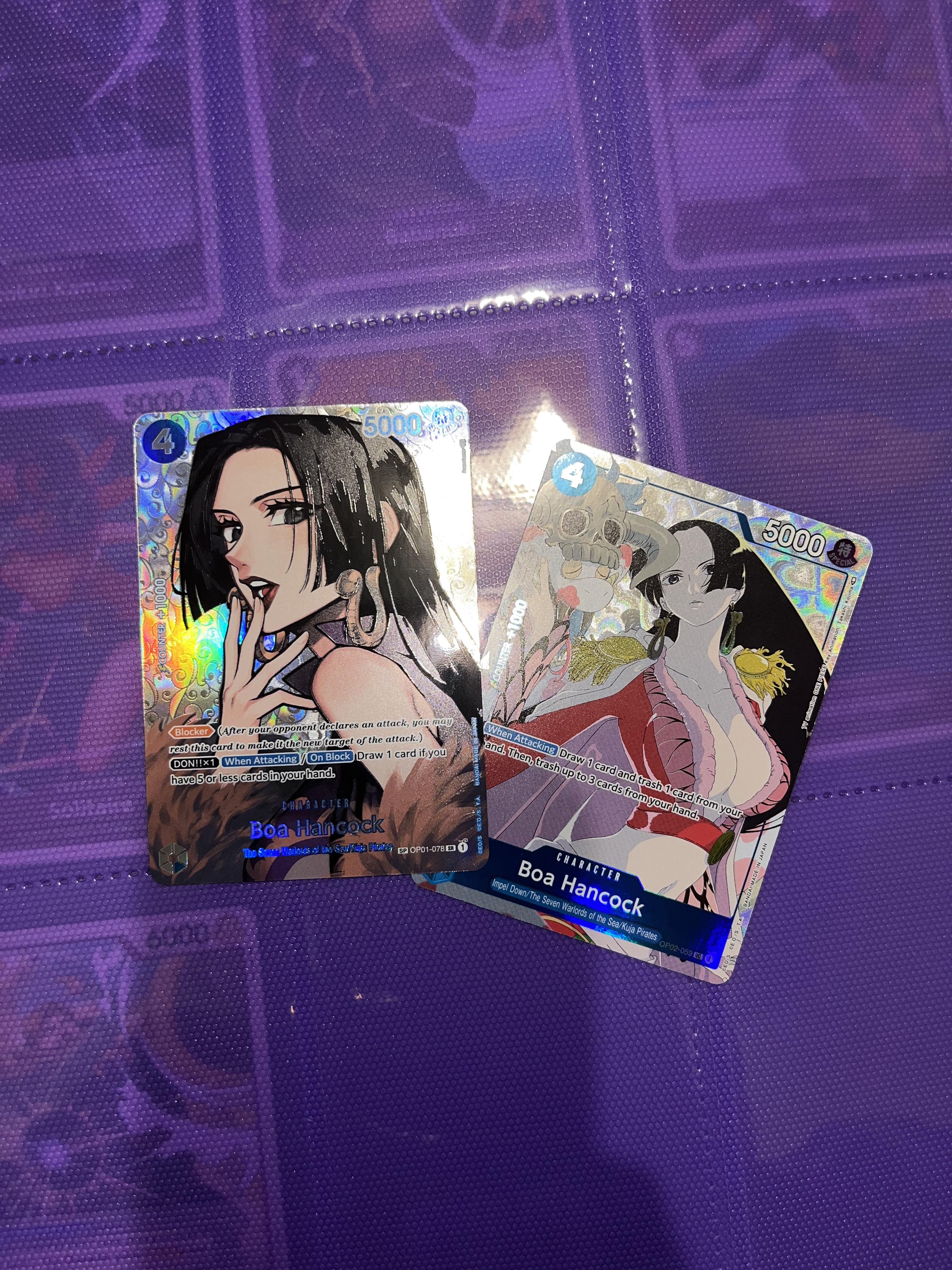 ボア・ハンコックのオルタナティブアート、ゲット！🩷😭 : r/OnePieceTCG