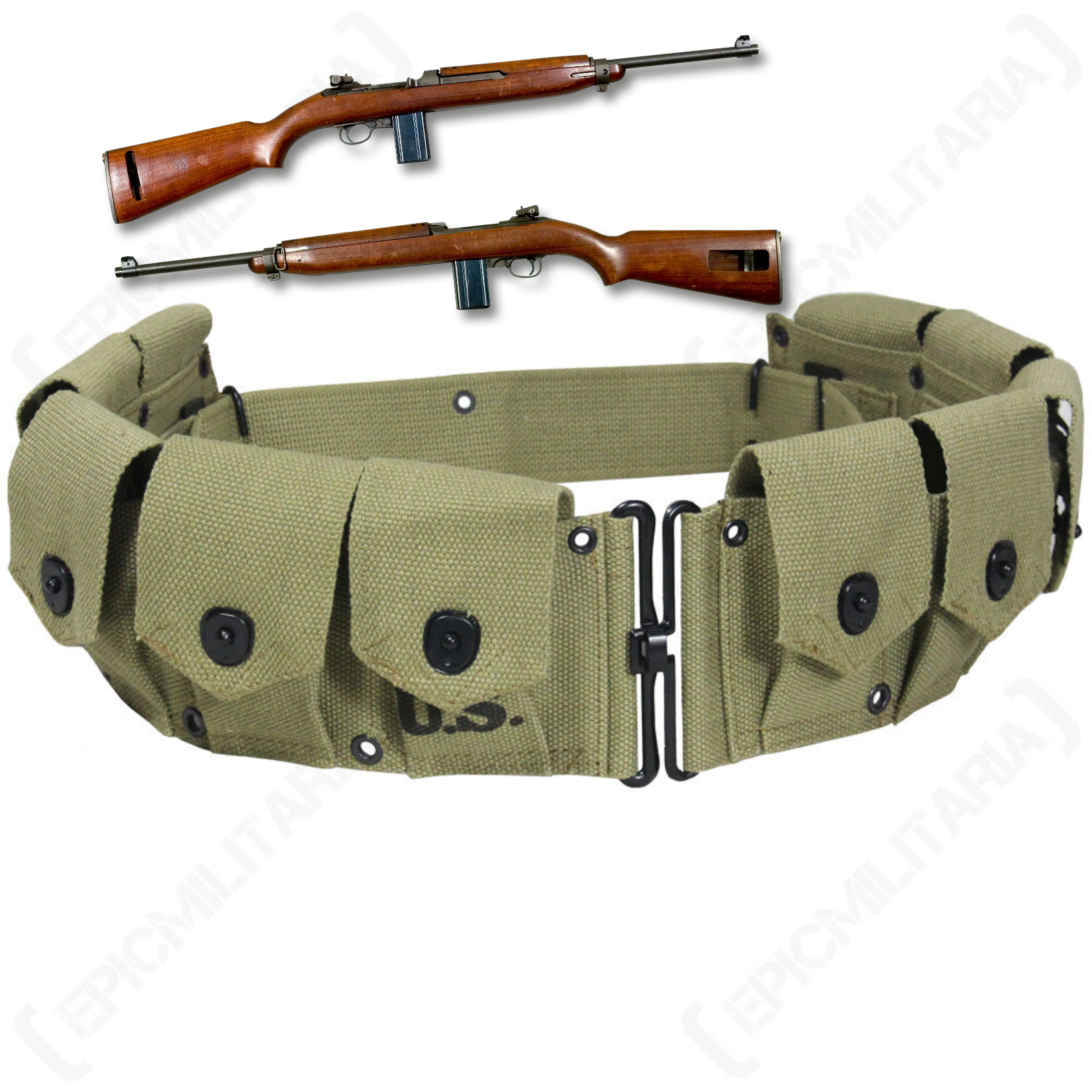 アメリカ兵はM1カービンの弾薬を保持するためにも、M-1923 M1