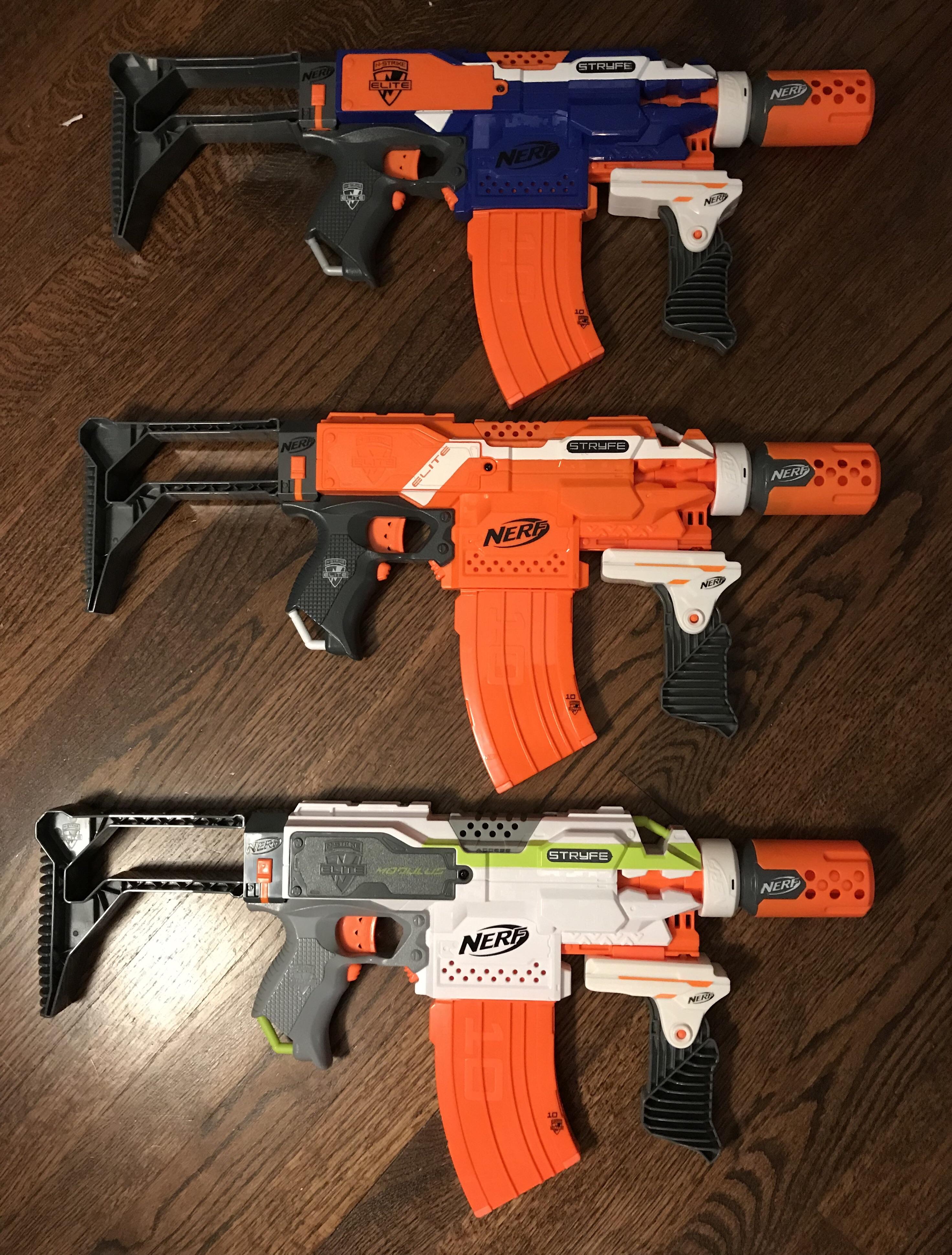 Will the real Stryfe CQ-10 please stand up! : r/Nerf