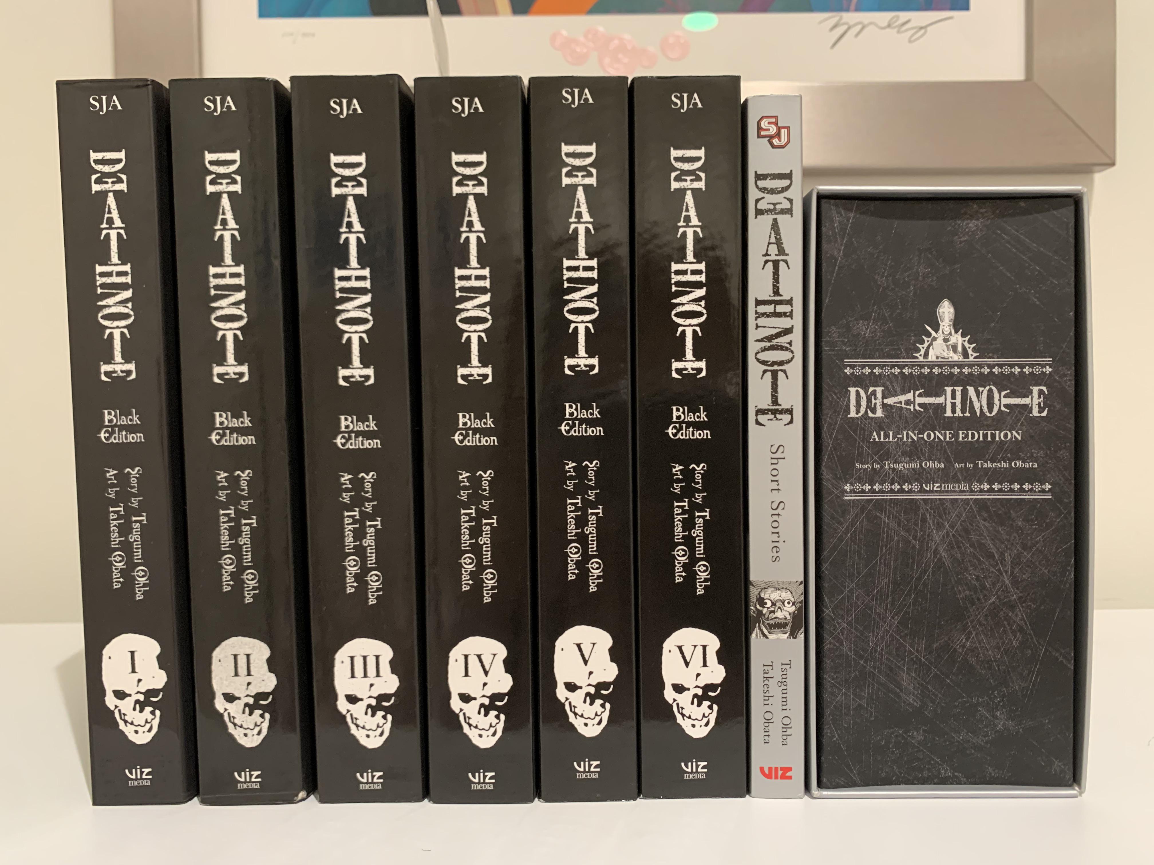 やっとデスノートの漫画全巻揃ったー！！！ : r/deathnote