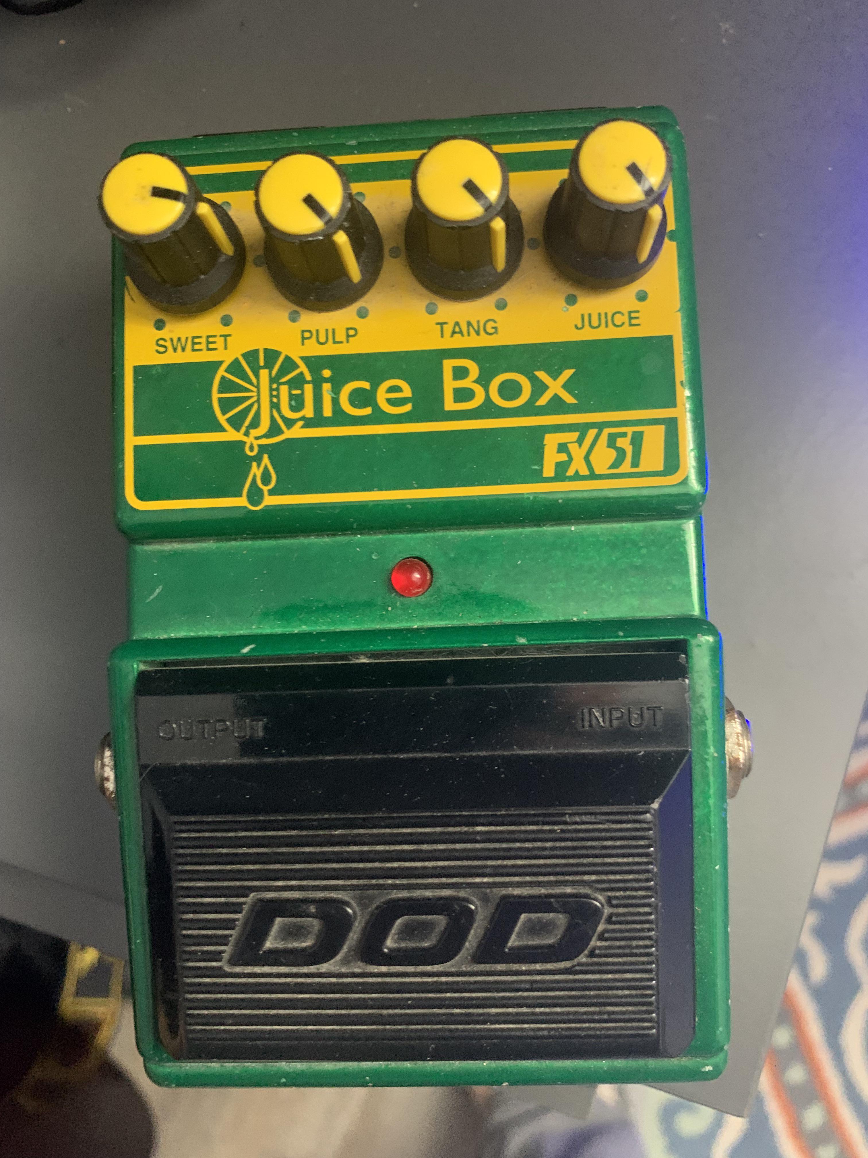DOD FX51, something you don't see often. One of my first pedals