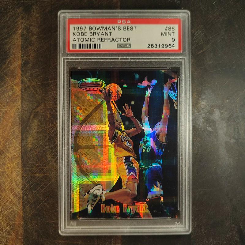 1997 Bowman's Best Atomic Refractor - Kobe Bryant : r/basketballcards