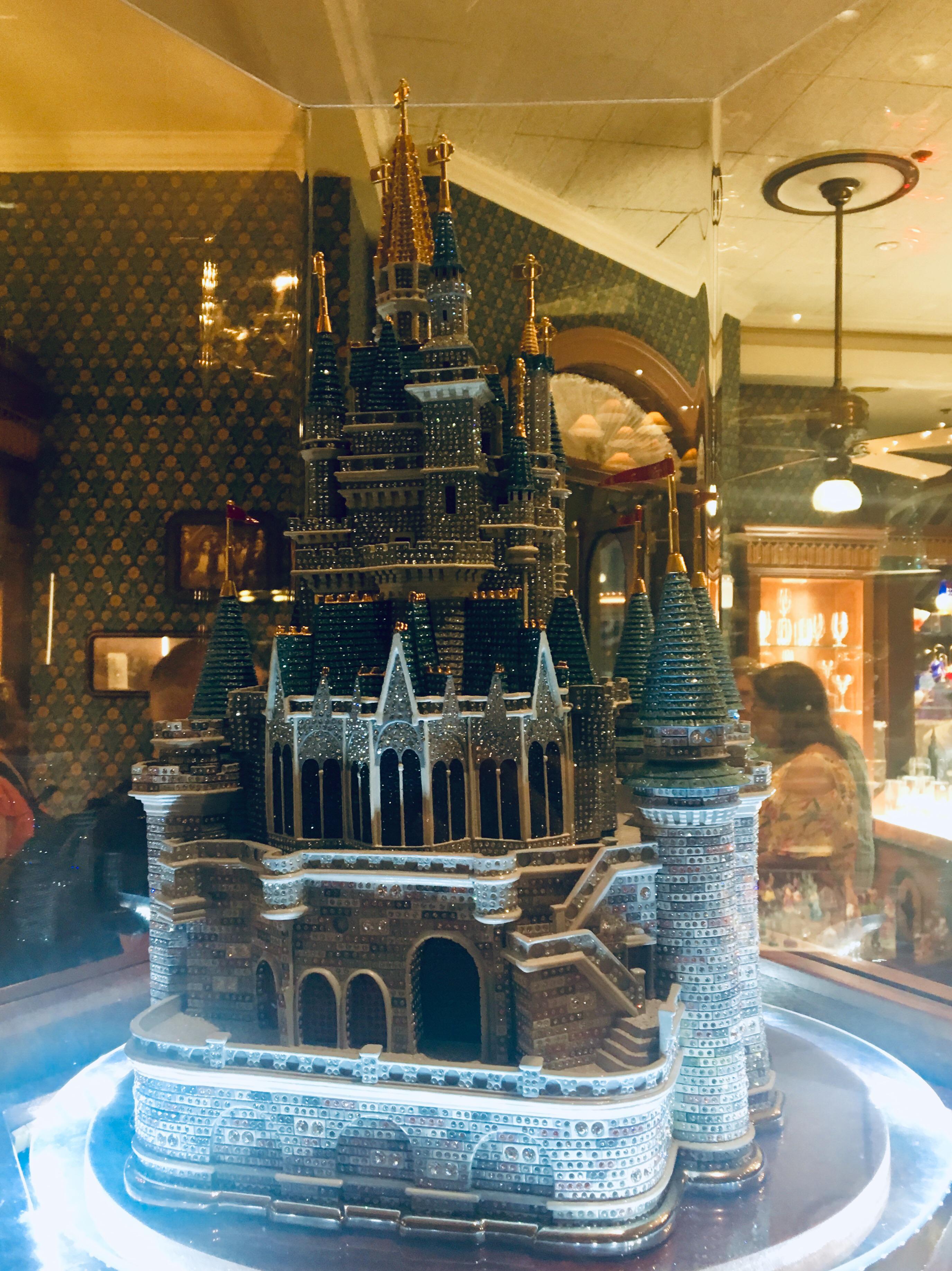 Arribas Brothers シンデレラ城 スワロフスキー ディズニーフィギュア