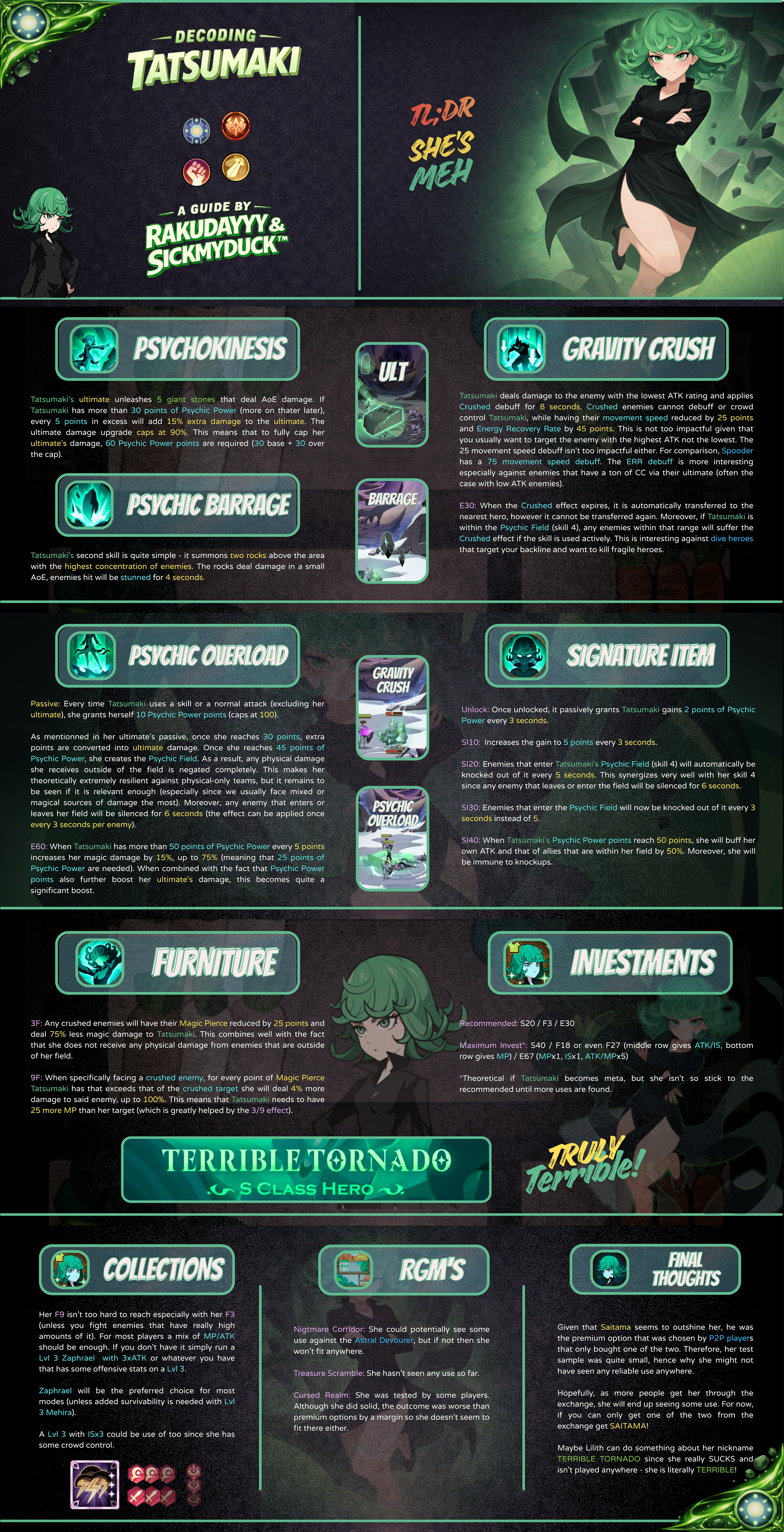 DECODING] タツマキ byrakudayyy & SickMyDuck™ : r/afkarena