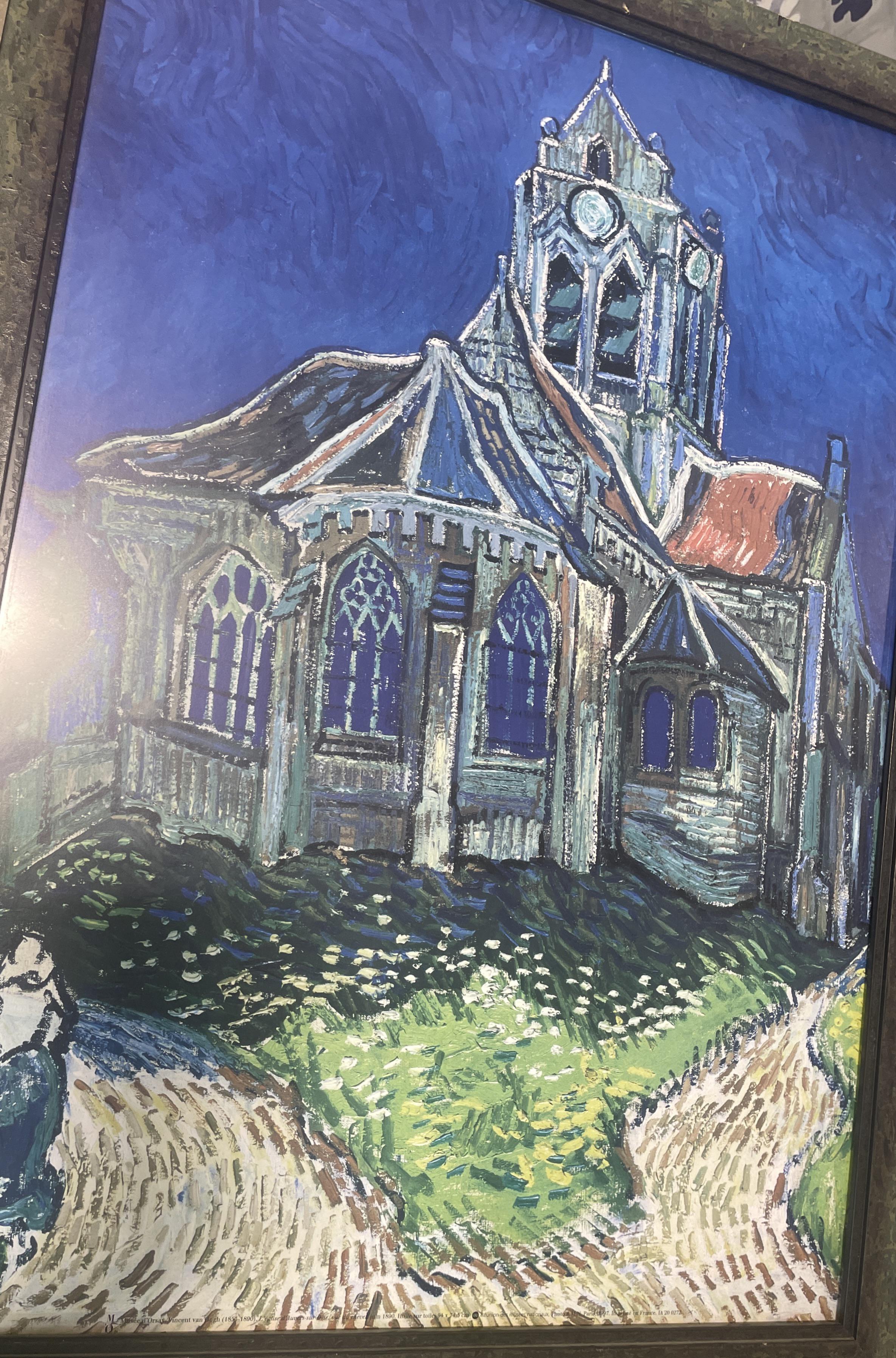 フィンセント・ファン・ゴッホの「オーヴェルの教会」 : r/vangogh