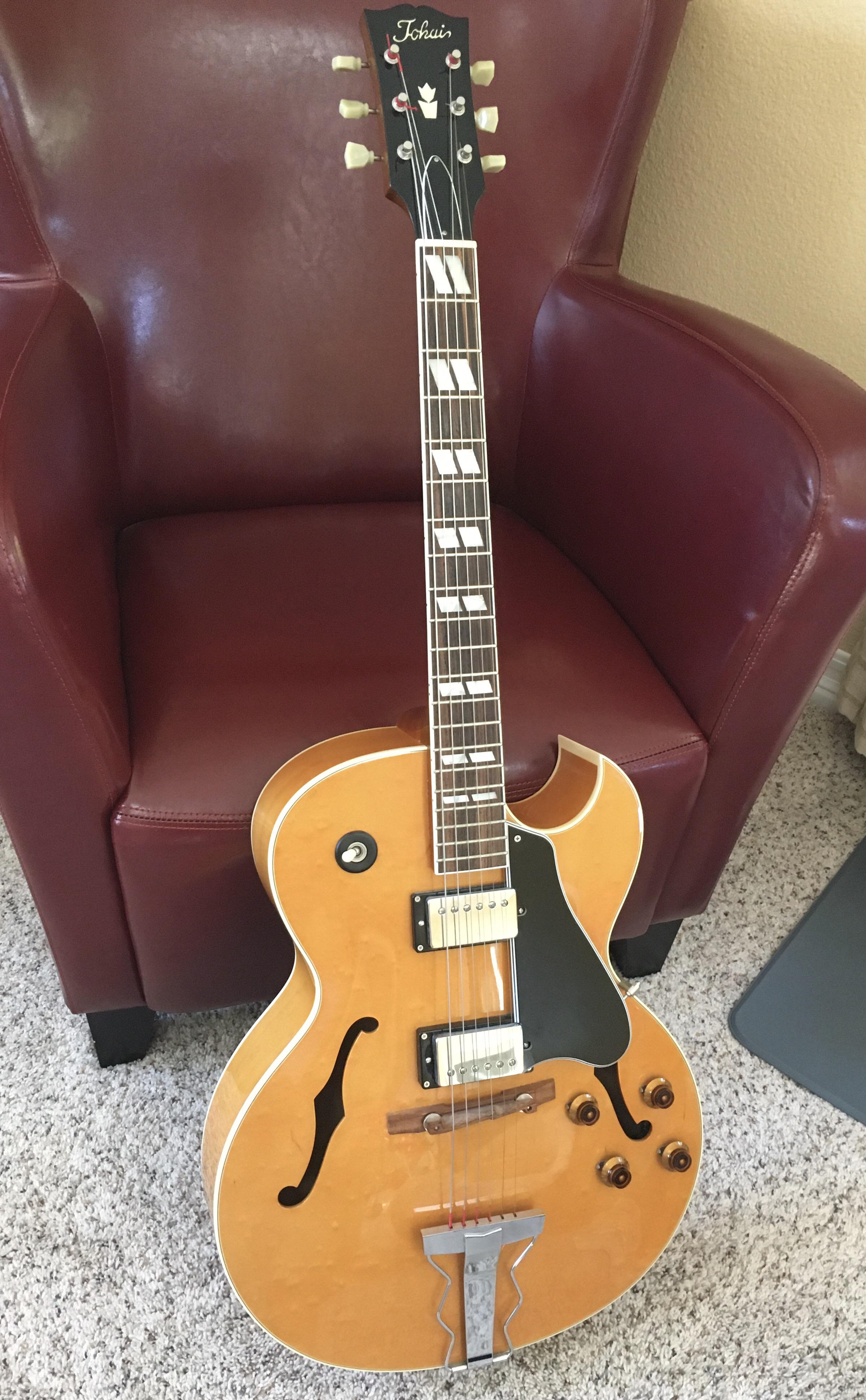 My first full hollowbody: MIJ Tokai FA235 (Gibson ES175 copy) : r