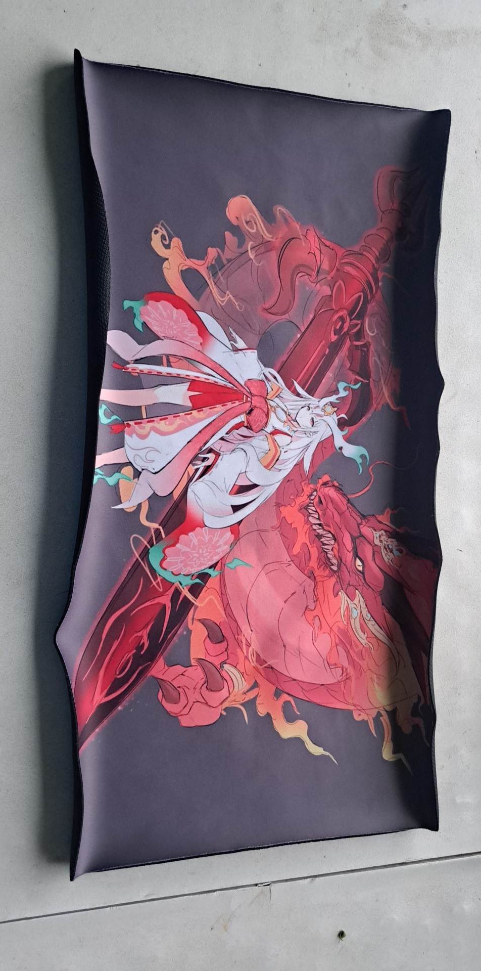 MTC 嵐の乗り切り 日本画プレイマット Amazon.co.jp: MTG プレイマット