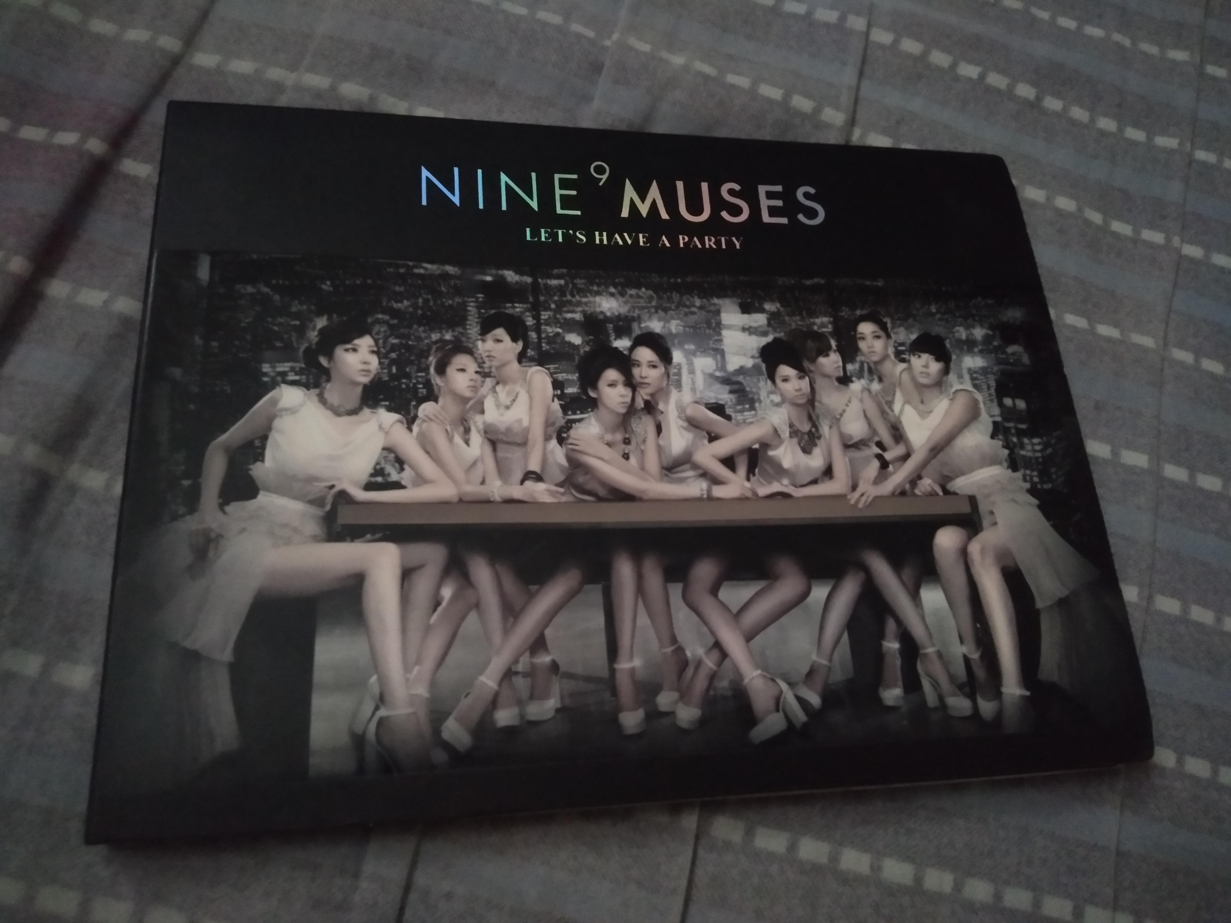 FINALLY! *cues intro* Nine Muses - Let's Have a Party single album