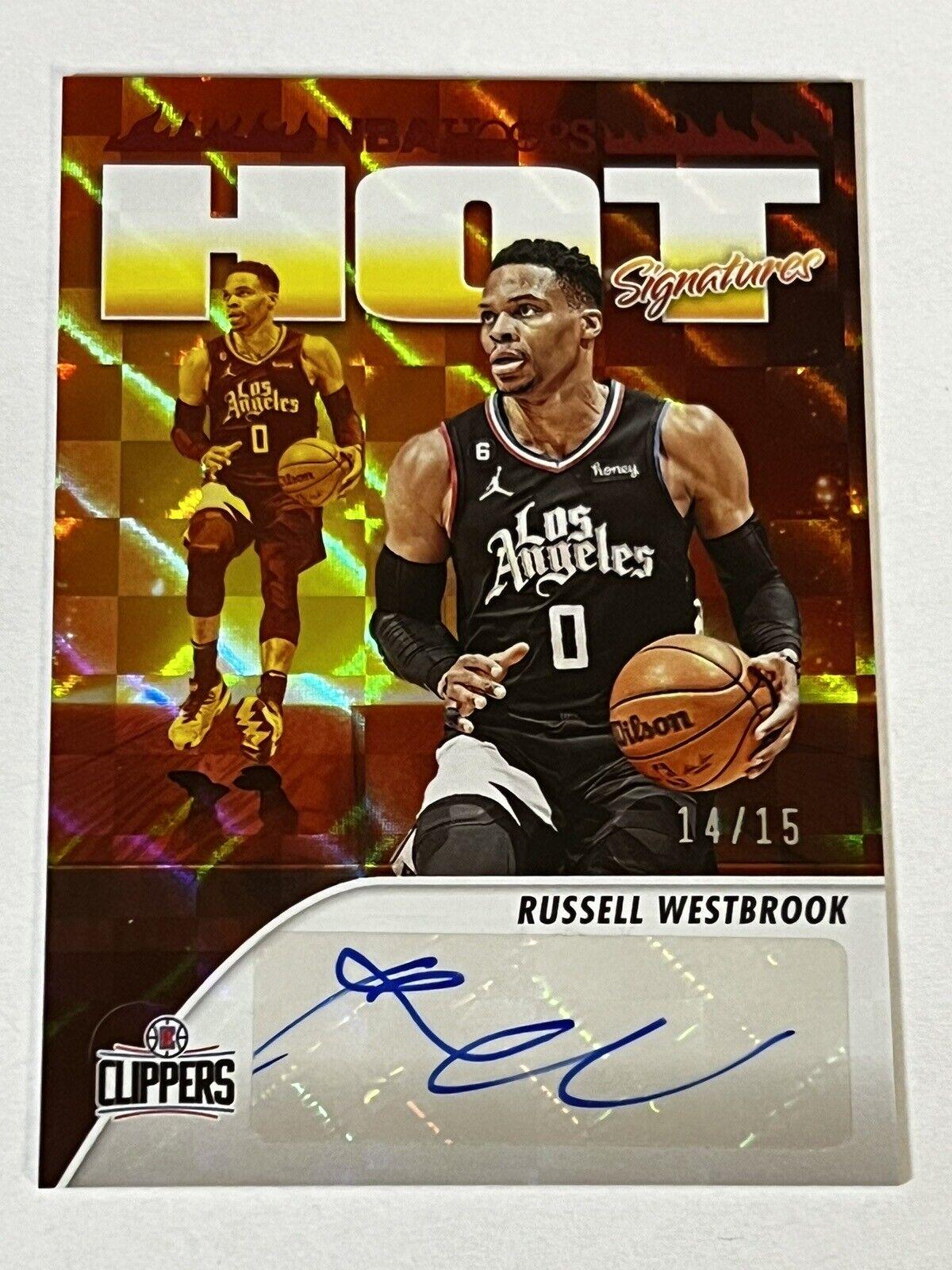 Westbrook is signing again after many years - saw this on eBay : r