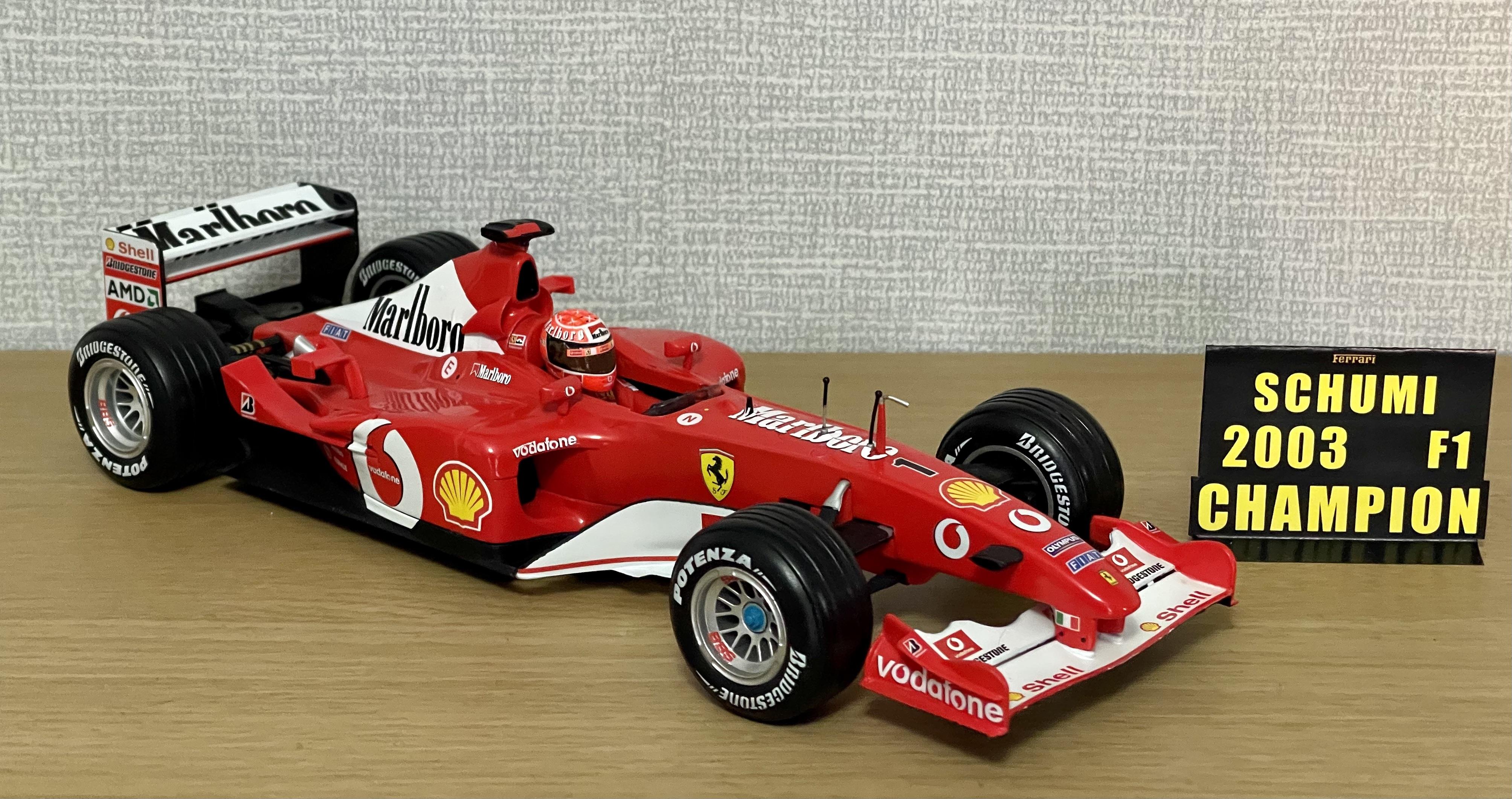 コナミ フェラーリ F2003-GA デジQフォーミュラHOT WHEELS コナミ