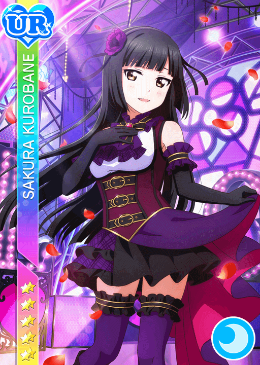 School Idol Tomodachi - Cards Album: #3125 Kurobane Sakura UR