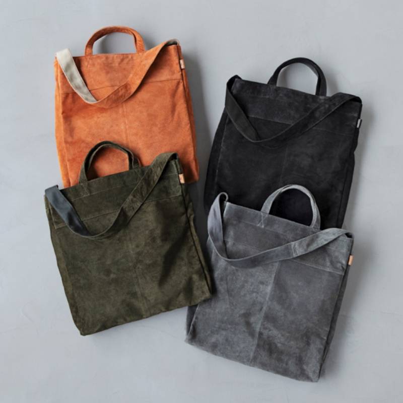 しなやかで傷が目立ちにくい、レザーエコトート＆ポーチ – 土屋鞄製造所