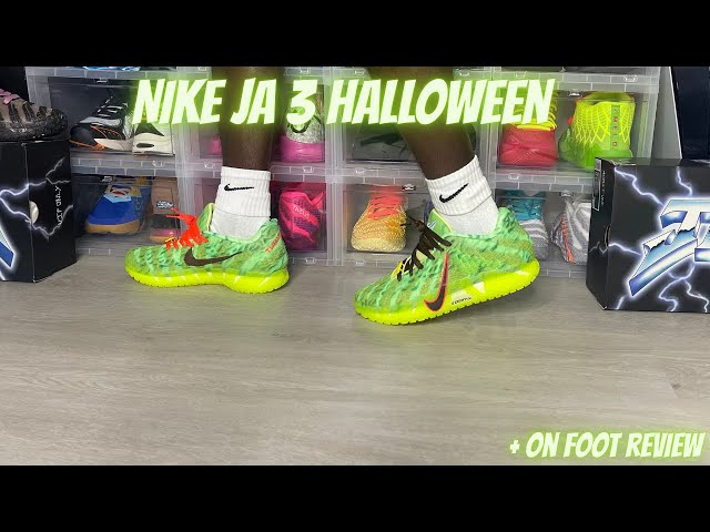 Nike JA 3 Halloween Spooky Season Review + On Foot - YouTube
