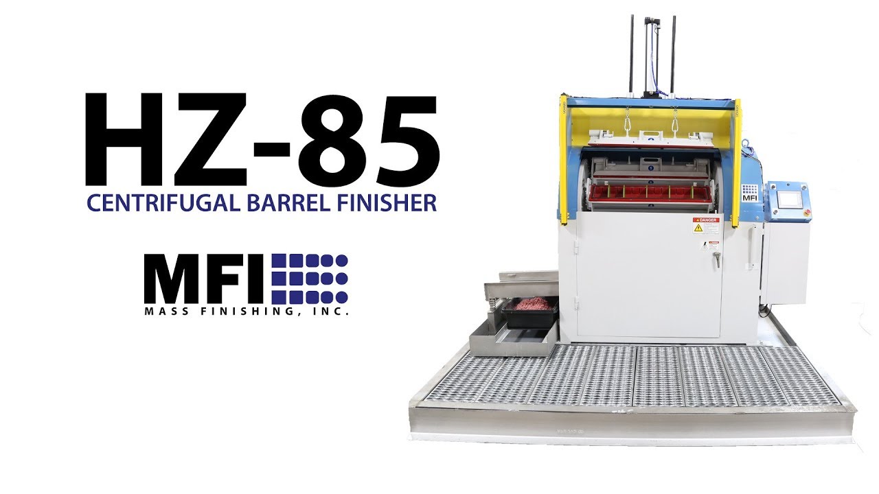 HZ-85 Centrifugal Barrel Finisher | Technical Specs & Features