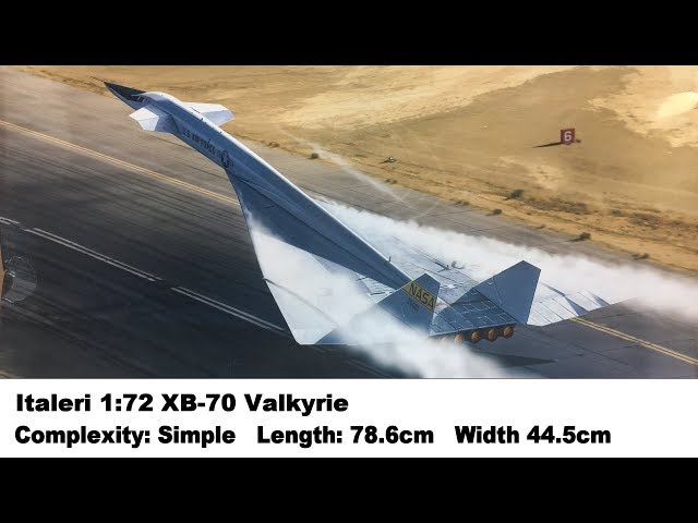 Large Scale! Italeri 1:72 XB-70 Valkyrie Kit Review - YouTube