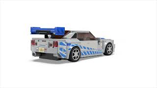 LEGO Speed Champions: 2 Fast 2 Furious Nissan Skyline 76917, 9