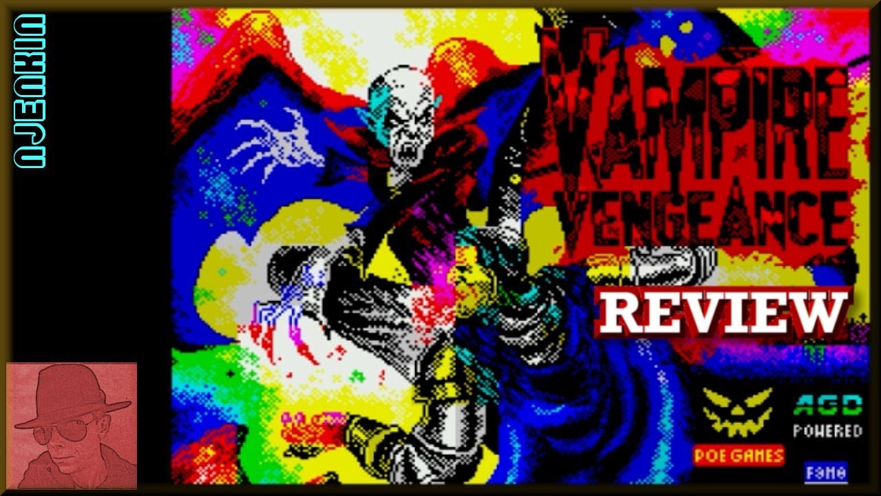 Vampire Vengeance : Homebrew from 2020 - on the ZX Spectrum 128K