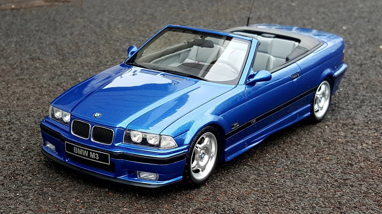 BMW E36 M3 Cabriolet 1:18 OttOmobile - YouTube
