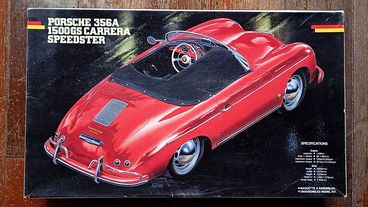 Fujimi 1/24 Porsche 356A 1500GS Carrera Speedster | Plastic Model