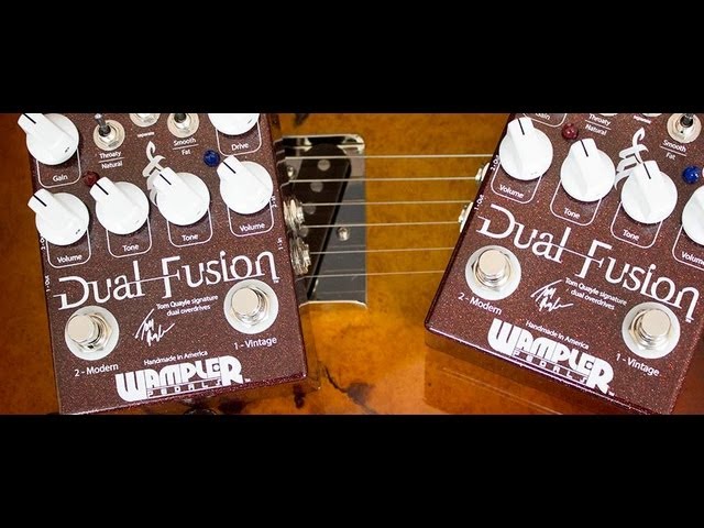Wampler Pedals - Dual Fusion (Tom Quayle demo) - YouTube