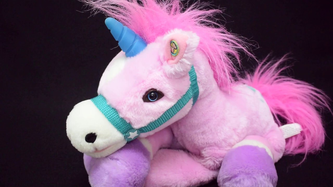 Unicorn/ユニコーン・Singing Talking Moving Lightup Plush・歌う喋る