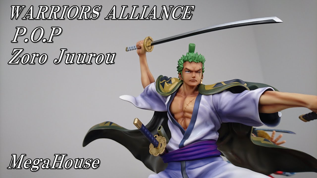 ONE PIECE】Unboxing P.O.P WARRIORS ALLIANCE ZORO JUUROU wanokuni