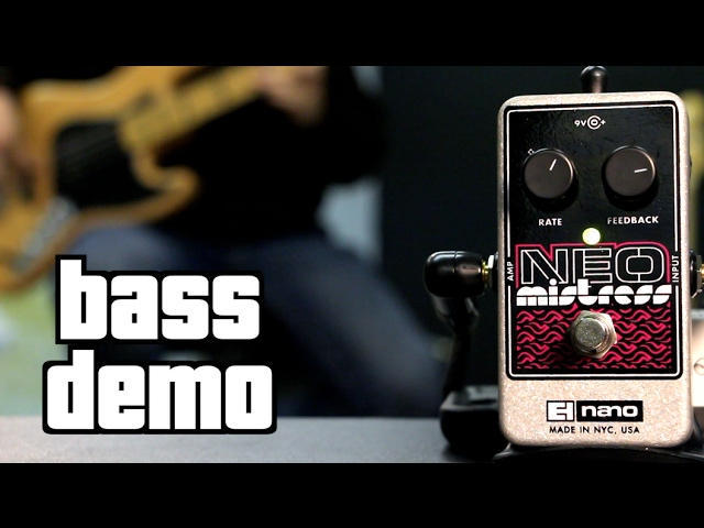 Electro-Harmonix Neo Mistress Bass Demo - YouTube