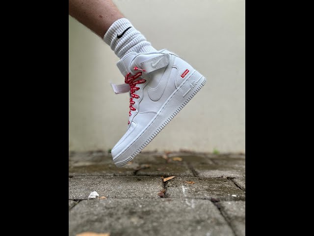 What's the SECRET to Achieving the PERFECT Supreme x Air Force 1