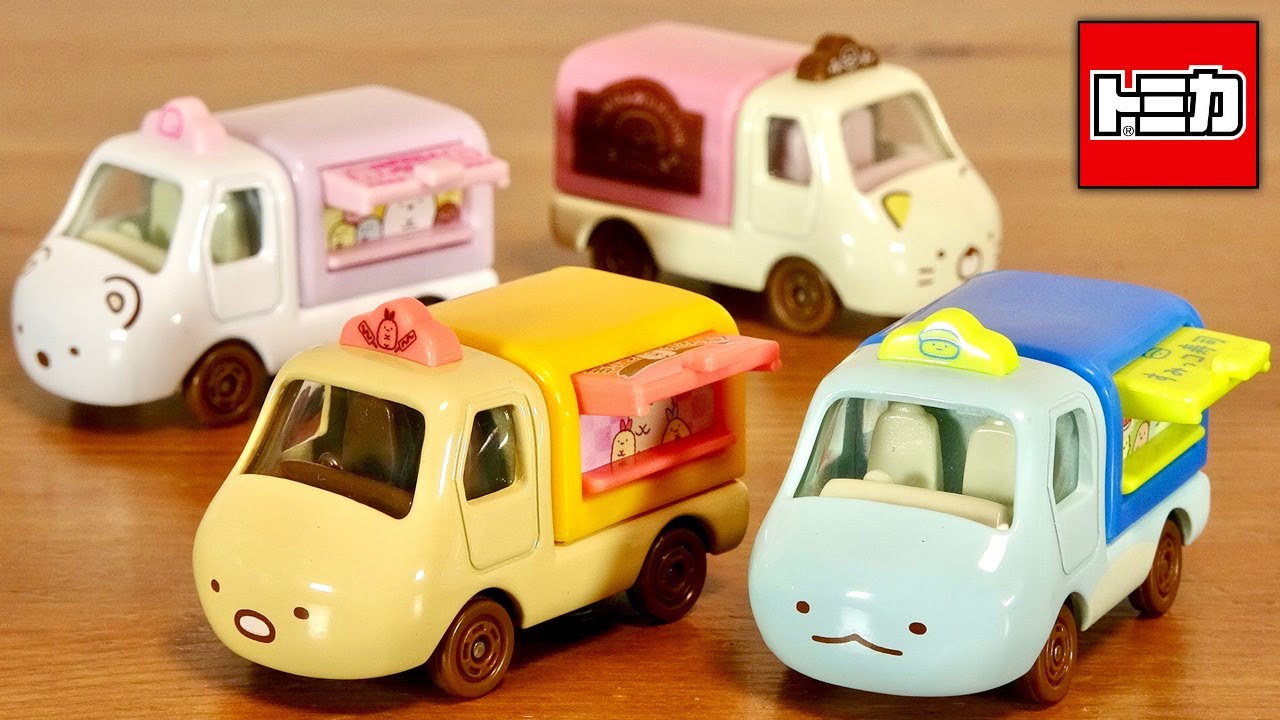 A lineup of cute food stalls ☆ Dream Tomica This time in
