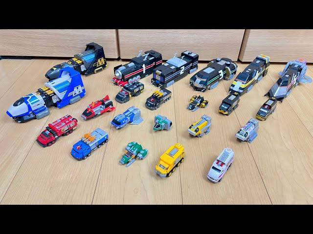 PowerRangers Lightspeed Rescue ALL megazord SMP】ゴーゴーファイブ