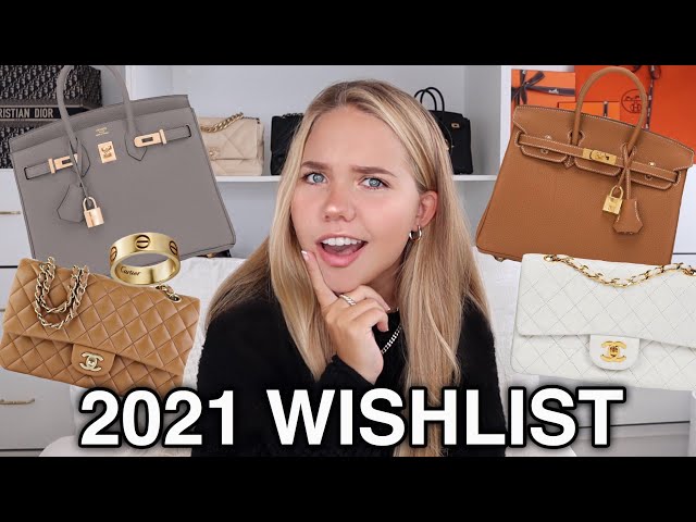 My Luxury Wishlist 2021 ft. Hermès, Chanel, Cartier & Dior *I got