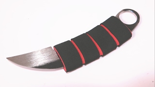 I made a karambit knife with a sickle - YouTube