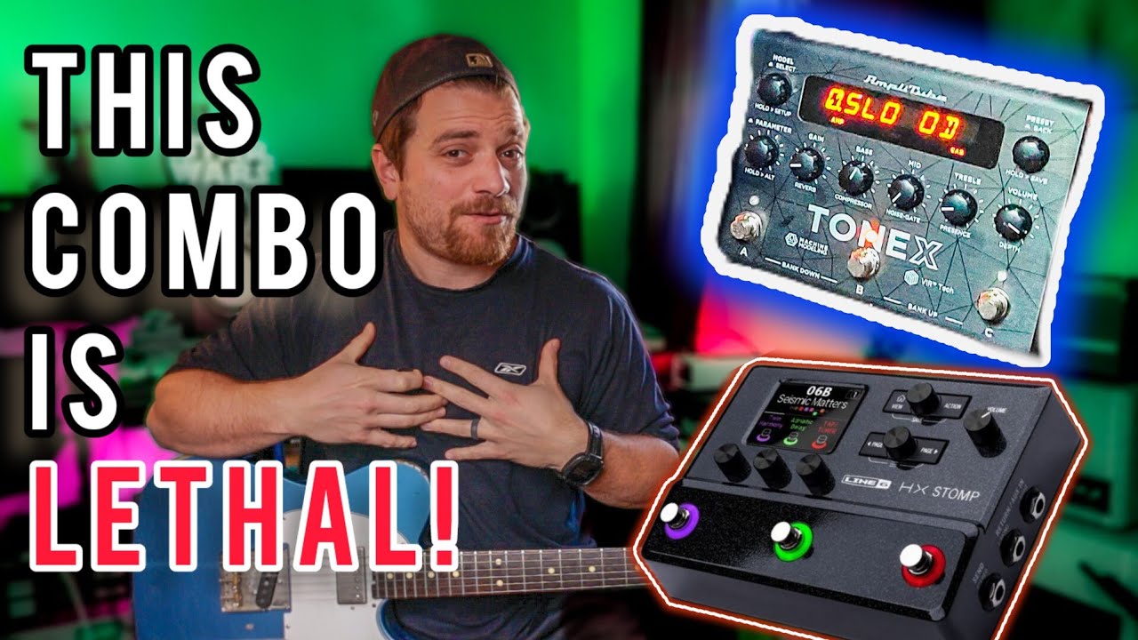Controlling ToneX with HX Stomp PERFECT Travel Rig via MIDI - Line