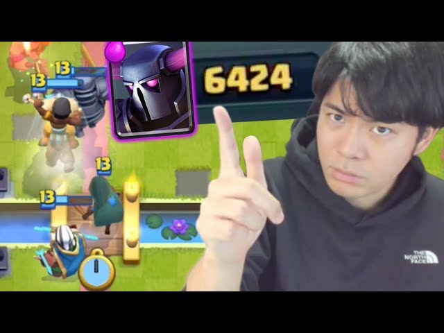 クラロワ】ペッカで6400！ゴリラでも使えるお手軽『最強デッキ』まじで