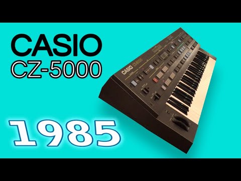 CASIO CZ-5000 Digital Synthesizer 1985 | HD DEMO - YouTube
