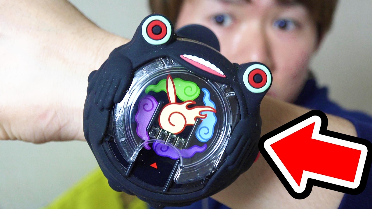 I tried using the DX Black Yo-kai Watch! Black Yo-kai Medal