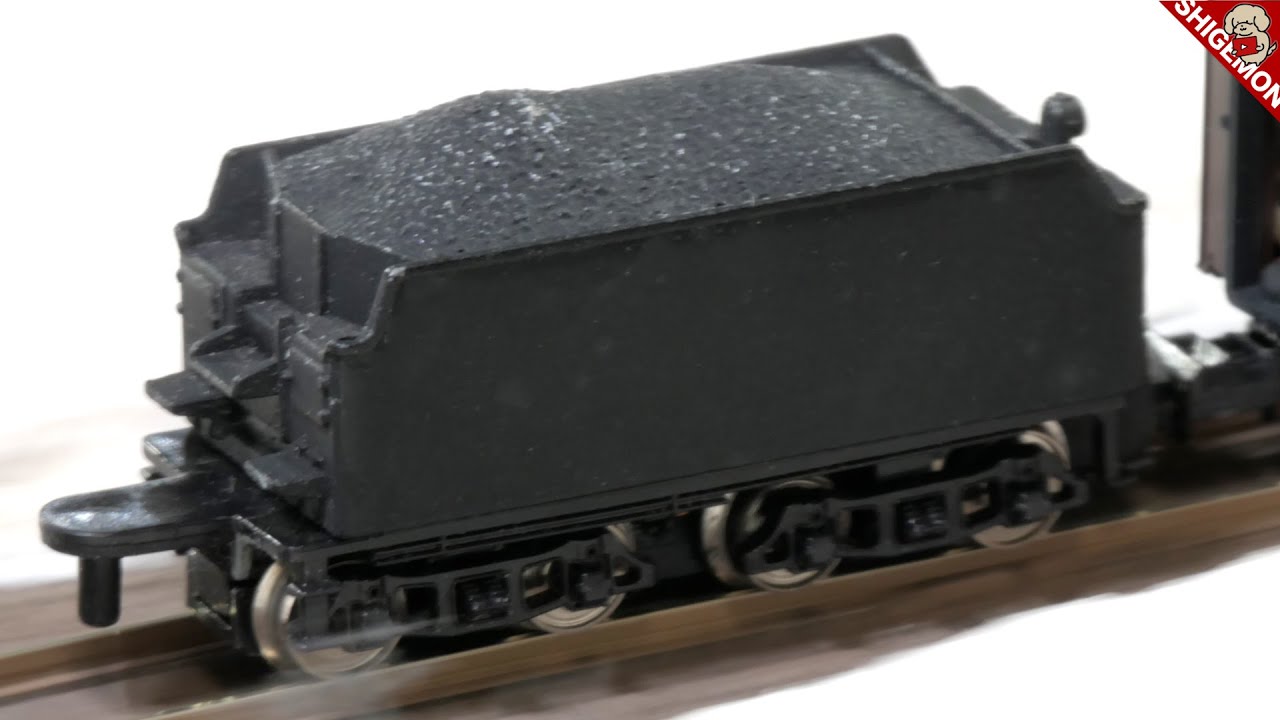 Self-propelled tender! TOMIX Old C57 / N gauge model train - YouTube