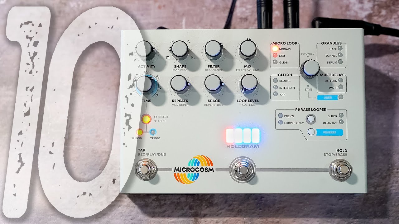 Hologram Microcosm Multi-Mode Granular Looper/Delay | Delicious Audio