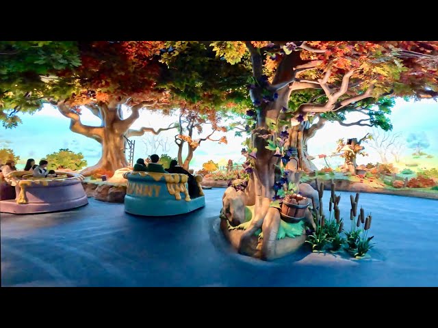 プーさんのハニーハント on-ride POV (乗車映像) / 東京