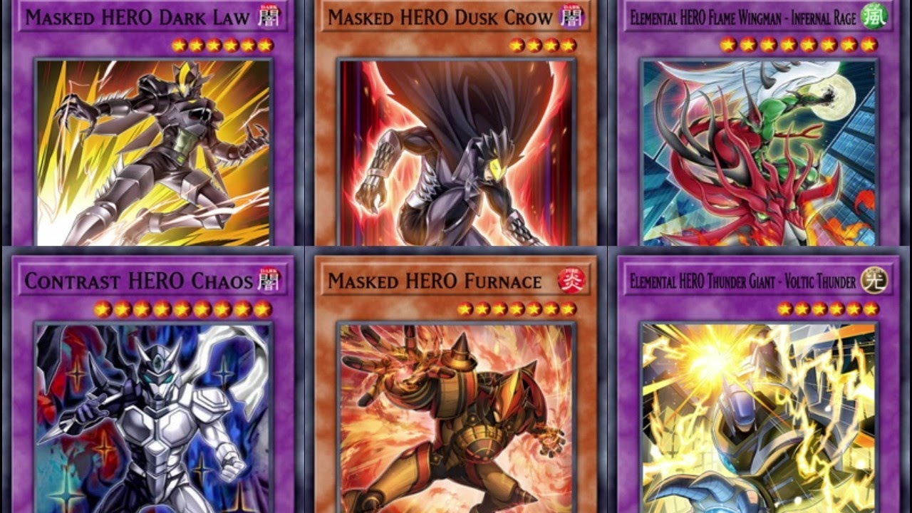 遊戯王ADS/YGOPRO】ミラクル・エクスクルーダー & M・HERO ファウン