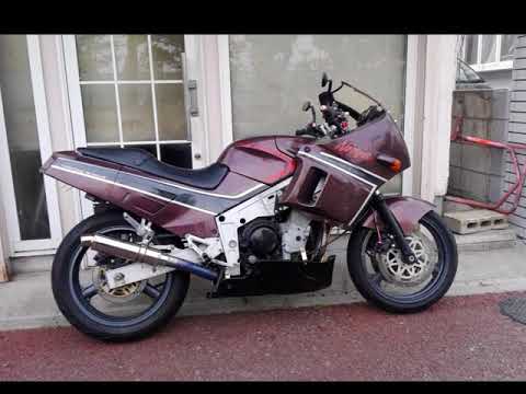 1988 Kawasaki ZX-4 ZX400G semi restoration base - YouTube