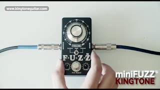 KING TONE GUITAR miniFUZZ Si | TONE BLUE