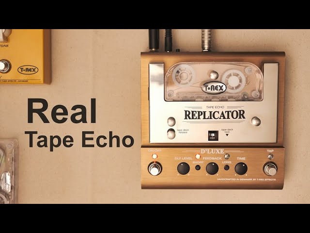リアルテープエコーがペダルボードに載せられる時代が来た【T-REX