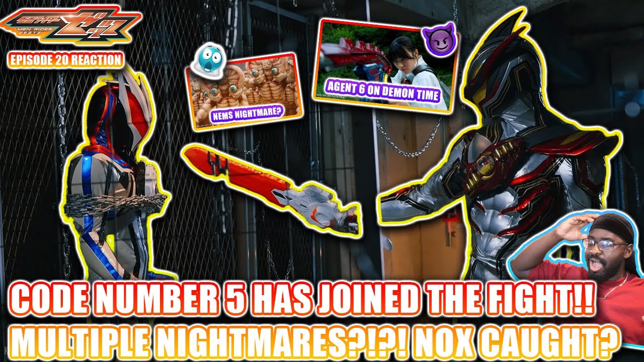 Kamen Rider Zeztz 20 – Reaction | Code Number 5 is here