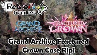 Grand Archive TCG: Fractured Crown Case Opening - CSR?!?! - YouTube